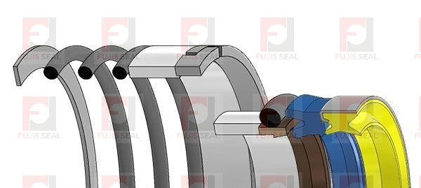 1113302 Inch Seal Kit For Caterpillar Backhoe Loader Backhoe Swing 416B416C 420D - product detail 2