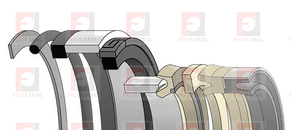 1543249C1 seal kit for 580 Super L Case backhoe loader hydraulic cylinder