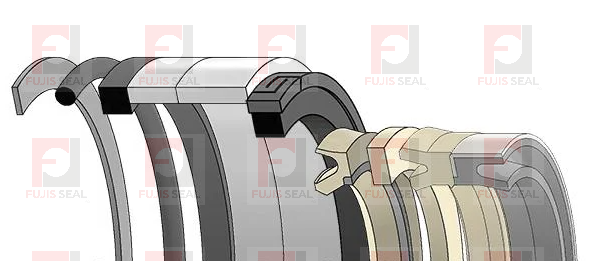 1543253C1 Seal Kit For 550E Case Backhoe Loader Hydraulic Cylinder - product detail 2