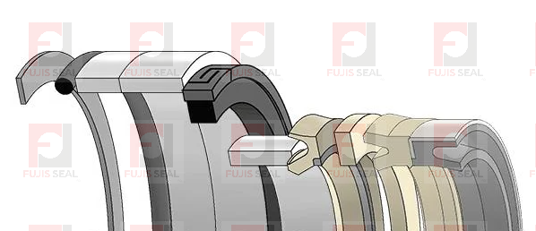 1543264C1 Seal Kit For 580 Super L Case Backhoe Loader Hydraulic Cylinder - product detail 2