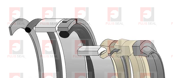 1864327 Inch seal kit for caterpillar backhoe loader bucket cylinder 416C 438B 438C