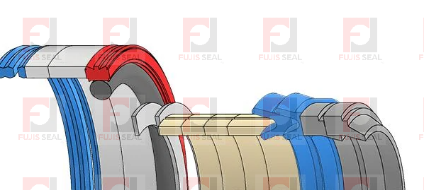 2152023 seal kit for Caterpillar backhoe loader Steering cylinder fits 416D