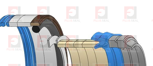 401061A1 Case Backhoe Loader Hydraulic Seal Kit