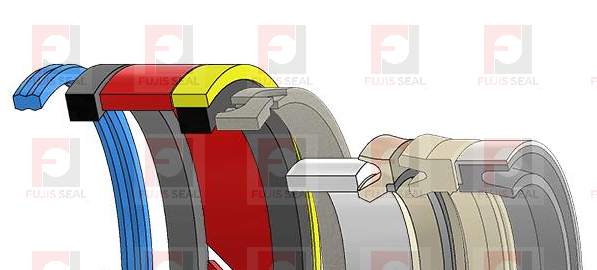 84154166 seal kit for B95B New Holland backhoe loader Boom cylinder