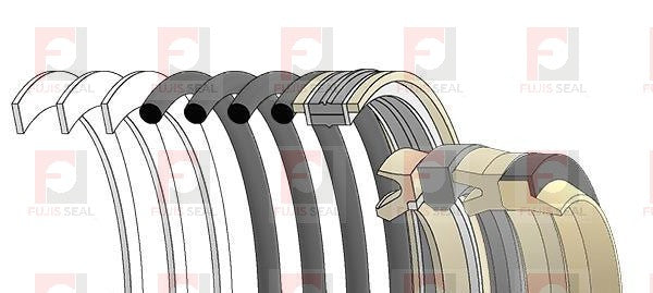 Caterpillar Excavator, CTC-0938385, Hydraulic Seal Kit, Rod 70.000 x Bore 110.000, Models E110