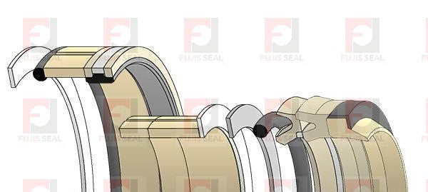 Caterpillar Excavator, CTC-0942698, Hydraulic Seal Kit, Rod 110.000 x Bore 160.000, Models E300, EL300