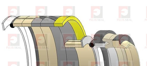Caterpillar Excavator, CTC-0964396, Hydraulic Seal Kit, Rod 95.000 x Bore 130.000, Models E200B, EL200B