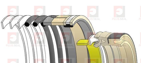 Caterpillar Excavator, CTC-1038333, Hydraulic Seal Kit, Rod 60.000 x Bore 90.000, Models 307, 307B, 308B