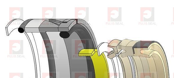 1184175 NOK Seal Kit For Caterpillar Excavator Boom Bucket Cylinder for CAT 322B 322BL 325B 325BL - product detail 2