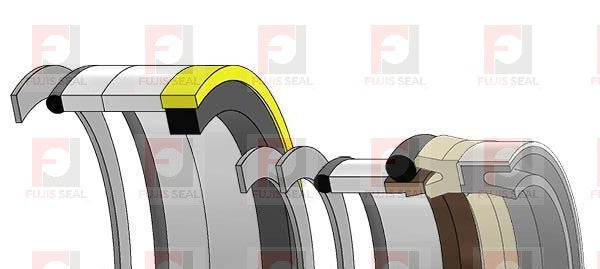 Caterpillar Excavator, CTC-1533724, Hydraulic Seal Kit, Rod 2.500 x Bore 4.000, Models 322C