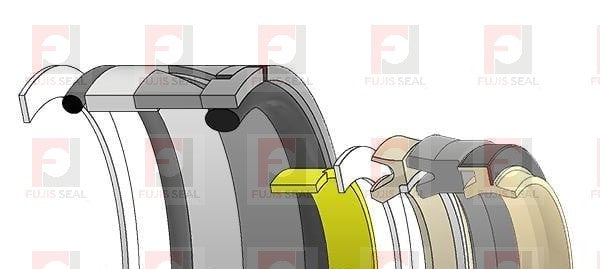 1560626 NOK Seal Kit For CAT375 375L Caterpillar Excavator Boom Cylinder - product detail 2