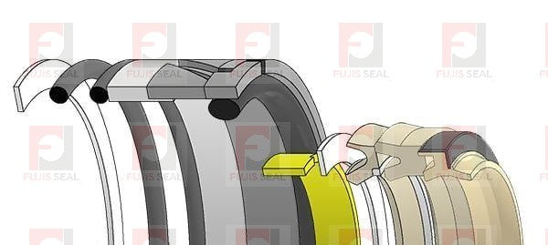 1680758 NOK Seal Kit For Caterpillar Excavator Stick Arm Bucket Cylinder for CAT 320B 320BL 322B 322BL - product detail 2
