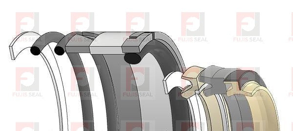 1709946 NOK Seal Kit For CAT311CU Caterpillar Excavator Blade cylinder(80x120) - product detail 2