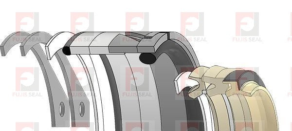 1884457 NOK Seal Kit For Caterpillar Excavator Boom Cylinder for CAT 320B 320BL - product detail 2