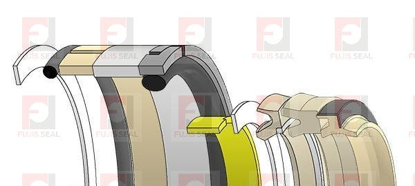 Caterpillar Excavator, CTC-2003495, Hydraulic Seal Kit, Rod 140.000 x Bore 200.000, Models 375