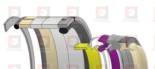 Caterpillar Excavator, CTC-2159999, Hydraulic Seal Kit, Rod 145.000 x Bore 210.000, Models 385B, 385B L, 385C, 385C L