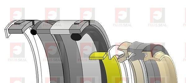 Caterpillar Excavator, CTC-2344667, Hydraulic Seal Kit, Rod 150.000 x Bore 220.000, Models 375