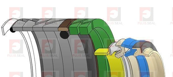Caterpillar Excavator, CTC-2590648, Hydraulic Seal Kit, Rod 100.000 x Bore 140.000, Models 325D, 325D L, 328D LCR, 329D L