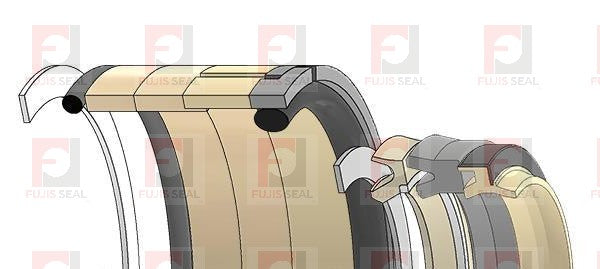 Caterpillar Excavator, CTC-2742462, Hydraulic Seal Kit, Rod 110.000 x Bore 170.000, Models 345C, 345C L, 345D L