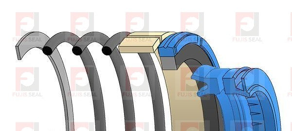 Caterpillar Excavator, CTC-3265237, Hydraulic Seal Kit, Rod 1.750 x Bore 63.000, Models 311C U, 314C LCR, 314D CR, 314D LCR