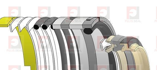 Caterpillar Excavator, CTC-3350007, Hydraulic Seal Kit, Rod 80.000 x Bore 120.000, Models 314C LCR