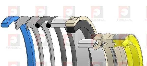 Caterpillar Excavator, CTC-3E8883, Hydraulic Seal Kit, Rod 3.000 x Bore 4.750, Models 215C, 215D, 219, 219D, 225B, 225D