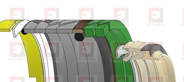 4560197 NOK Seal Kit For CAT 320E Caterpillar Excavator Boom Cylinder - product detail 2