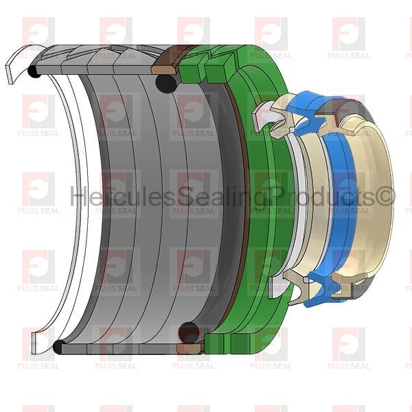 Caterpillar Excavator, CTC-4642937, Hydraulic Seal Kit, Rod 100.000 x Bore 140.000, Models 320 GC, 330, 330G