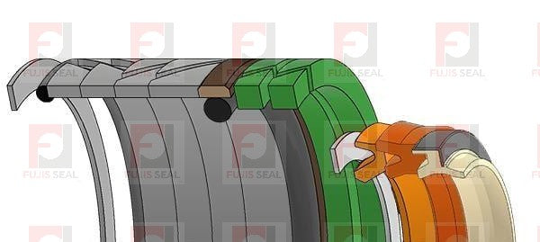 Caterpillar Excavator, CTC-5197656, Hydraulic Seal Kit, Rod 80.000 x Bore 115.000, Models 320 GC