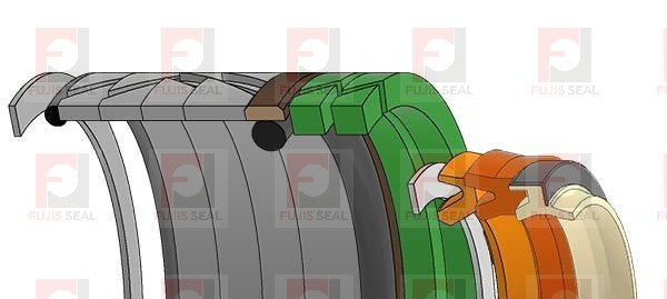 Caterpillar Excavator, CTC-5332034, Hydraulic Seal Kit, Rod 100.000 x Bore 145.000, Models 335