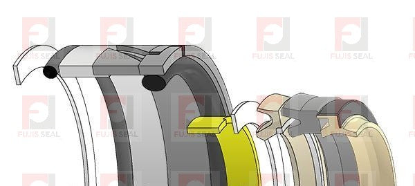Caterpillar Excavator, CTC-5I8893, Hydraulic Seal Kit, Rod 150.000 x Bore 220.000, Models 375L