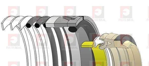 Caterpillar Excavator, CTC-6I6858, Hydraulic Seal Kit, Rod 70.000 x Bore 100.000, Models 311