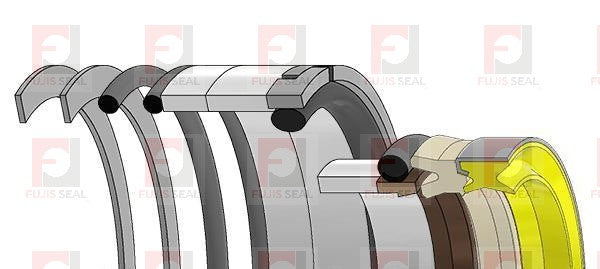 7X2710 Inch seal kit for caterpillar wheel loader Tilt cylinder 966D 966F 970F 992C 992D