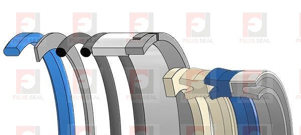 Caterpillar Excavator, CTC-7X2726, Hydraulic Seal Kit, Rod 3.500 x Bore 5.500, Models 215, 215B, 215C, 215D, 219, 219D