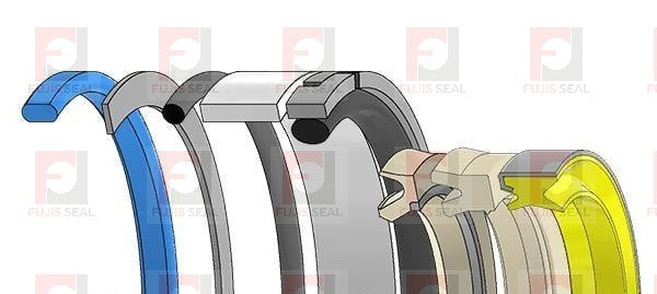 Caterpillar Excavator, CTC-8T1909, Hydraulic Seal Kit, Rod 5.000 x Bore 6.000, Models 245 FS, 245, 245B, 245B FS