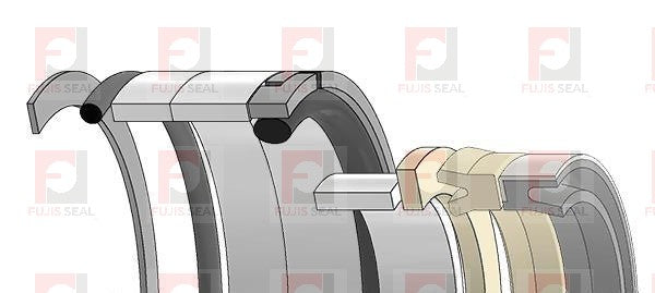 Caterpillar Excavator, CTC-9X6379, Hydraulic Seal Kit, Rod 4.250 x Bore 6.500, Models 235, 235B, 235C, 235D
