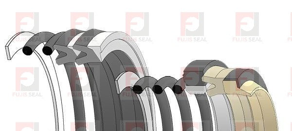 Hitachi Excavator, HIT-4094457, Hydraulic Seal Kit, Rod 85.000 x Bore 125.000, Models UH07-3