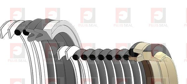 Hitachi Excavator, HIT-4153235, Hydraulic Seal Kit, Rod 110.000 x Bore 170.000, Models UH016, UH181