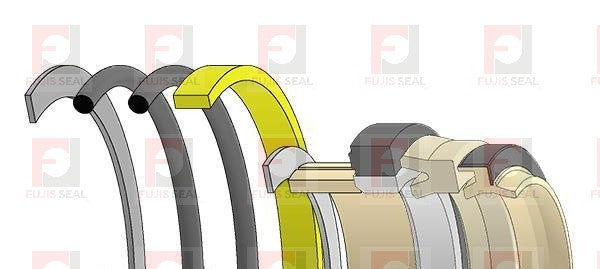 Hitachi Excavator, HIT-4320954, Hydraulic Seal Kit, Rod 95.000 x Bore 150.000, Models EX200-2, EX200LC-2