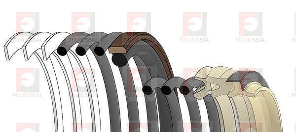 Hitachi Excavator, HIT-4464984, Hydraulic Seal Kit, Rod 65.000 x Bore 115.000, Models ZX70, ZX70LC, ZX80, ZX80LCK, ZX80SB, ZX80SBLC