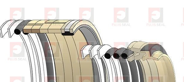 Hyundai Excavator, HYU-31Y1-18210, Hydraulic Seal Kit, Rod 70.000 x Bore 100.000