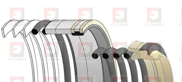 Hyundai Excavator, HYU-91E1-2707, Hydraulic Seal Kit, Rod 95.000 x Bore 140.000, Models R200LC, R210LC