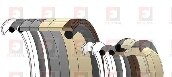 Kobelco Excavator, KOB-2438U1097R300, Hydraulic Seal Kit, Rod 65.000 x Bore 95.000, Models SK200 III, SK200LC III, SK220 III, SK220LC III, SK220 IV, SK220LC IV