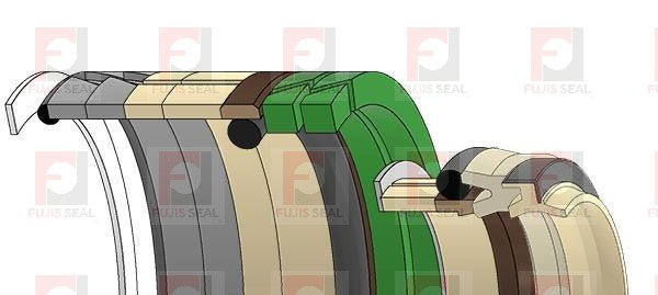 Kobelco Excavator, KOB-2438U1172R500, Hydraulic Seal Kit, Rod 100.000 x Bore 150.000, Models SK300 III, SK300 IV, SK300LC III, SK300LC IV, SK310 III, SK310LC III, SK320 III, SK320LC III, SK330 IV, SK330LC IV