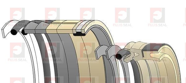 Kobelco Excavator, KOB-YN01V00004R300, Hydraulic Seal Kit, Rod 75.000 x Bore 115.000, Models SK200 V, SK200LC V