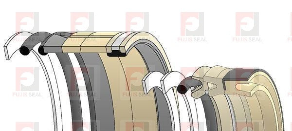 Kobelco Excavator, KOB-YN01V00052R300, Hydraulic Seal Kit, Rod 85.000 x Bore 125.000, Models SK200-6, SK200LC-6, SK210LC, SK235SR, SK235SRLC