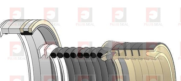 Komatsu Excavator, KOM-20G-63-K1110K, Hydraulic Seal Kit, Rod 100.000 x Bore 160.000, Models PC150-6K, PC150LC-6K, PC160-6K