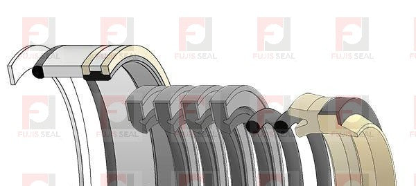 Komatsu Excavator, KOM-707-98-44120, Hydraulic Seal Kit, Rod 75.000 x Bore 120.000, Models PC100U-3