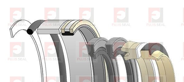Komatsu Excavator,KOM-707-98-46100, Hydraulic Seal Kit, Rod 85.000 x Bore 120.000, Models PC200-3, PC200LC-3, PW210-1