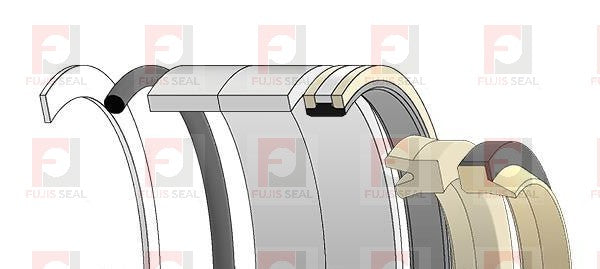 Komatsu Excavator, KOM-707-98-75020, Hydraulic Seal Kit, Rod 120.000 x Bore 200.000, Models PC650-1